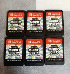 Switch スーパー マリオパーティ 6本セット ※ケース欠品