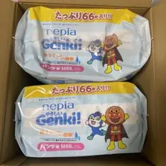 nepia Genki! げんき　Mサイズ　オムツ　132枚