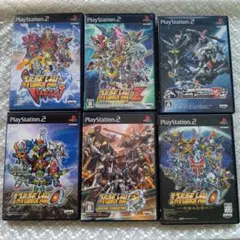 プレステ2ソフト　スーパーロボット大戦 6枚