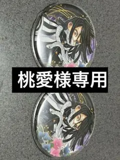 【~19日まで、値下げ〇】伊黒小芭内 原作缶バッジ 2個セット