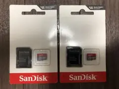SanDiskUltramicroSDSQUAB 128GB 2個　新品未開封