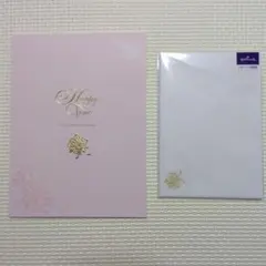 Hallmark　便箋１２枚　封筒４枚　セット