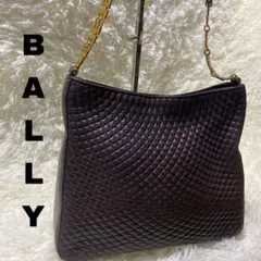 美品✨バリー キルティング ショルダーバック レザー ブラウン 肩掛け