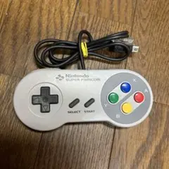 【動作良好】任天堂　Wii用　スーパーファミコン　コントローラー