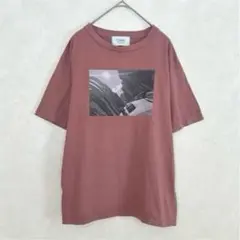 最終価格　OWN LAUTREAMONT フォトプリント　Tシャツ　ピンク系　M