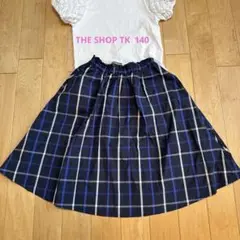 THE SHOP TKチェックスカート140