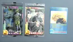 ドラゴンボールカード　ウエハース　3枚セット 2枚未開封　セル　孫悟空　サイヤ人