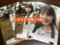 山川宇衣 櫻坂46 12th 制服 生写真 3種コンプ
