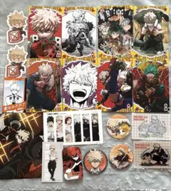 僕のヒーローアカデミア　爆豪勝己　BIGトランプ　缶バッジ　バクドック