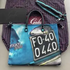 【希少・美品】Gabs FIAT 500 マルチトートバッグ