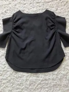 【SALE】REYELL 　パボック　大人可愛い　袖可愛い　ボートネック