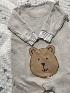 baby gap お尻クマ顔ロンパース 6M-12M