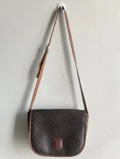 【美品】オールドセリーヌ　ショルダーバッグ　マカダム