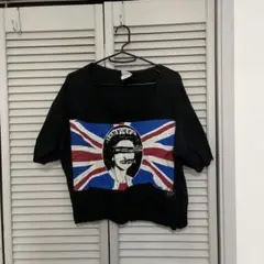ユニオンジャック クロップドTシャツ Mサイズ