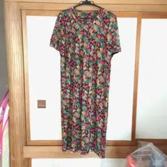 ワンピース　ハウスウエア　ムームー　カットソー 半袖
