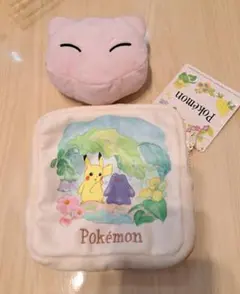 ポケットモンスター スクエアポーチ　顔型ミニポーチ