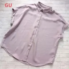 GU　フレンチスリーブブラウス　XL ゆったり