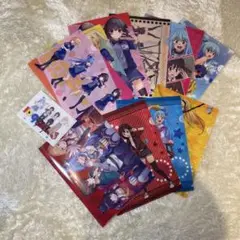 このすば　クリアファイル　まとめ売り　11点