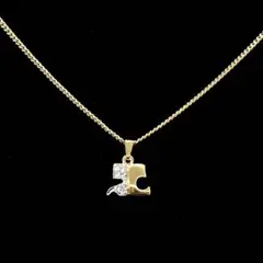 美品✨ クレージュ ネックレス ロゴ ラインストーン ゴールド 箱付き