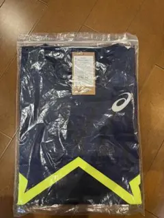 asics TRACK ELITE 長袖シャツ XL ビコート×XFイエロー