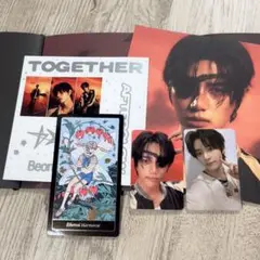 TXT Afterglow ボムギュver CD トレカ セット ユニバ