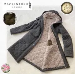 MACKINTOSH SCOTLAND ボア キルティング コート 【英国製】