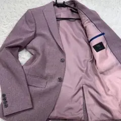 未使用級✨ M&S　テーラードジャケット　ラベンダー　44　Sサイズ　オシャレ