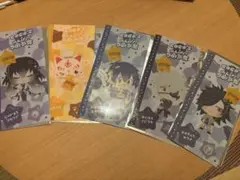 刀剣乱舞　ココスコラボクリアファイル　第3弾　全5種コンプ