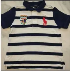Polo Ralph Lauren ストライプポロシャツ 4/4T
