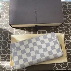 ルイヴィトン ダミエ アズール ジッピーウォレット 長財布