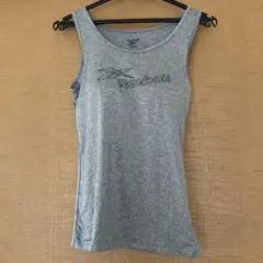 Reebok グレー タンクトップ M