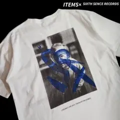 ITEMS URBAN RESEARCH 子供フォトプリント Tシャツ白4710