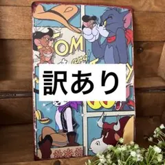 【訳あり】ブリキ看板　トムとジェリー