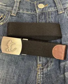 【SALE】10/黒★新品TOUGH★キャンバスベルト★ガチャベルト