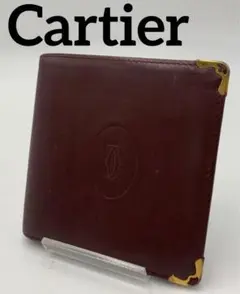 Cartier カルティエ 財布 マストライン 二つ折り おしゃれ ブランド