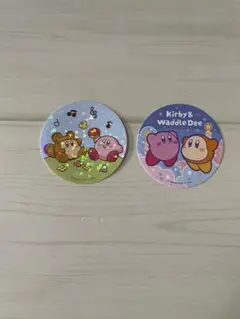 星のカービー　ファミマ　まんまる焼き　ステッカー　二枚セット