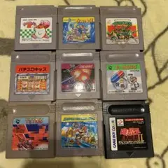 ニンテンドーゲームボーイソフト9点セット