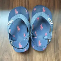 Polo ネイビー ビーチサンダル