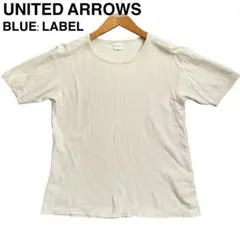 【日本製】UNITED ARROWS BLUE: LABEL Tシャツ Mサイズ