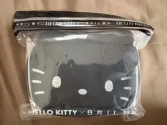 HELLO KITTY × BRILMY 黒色ポーチ