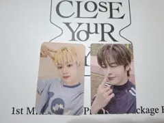 CLOSE YOUR EYES ファンミ　VIP　トレカ　ジンシャン