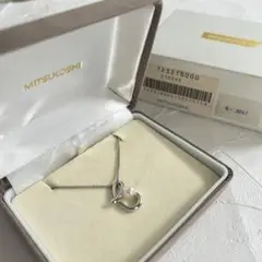 20(水)24時までタイムセール❣️MITSUKOSHI真珠ネックレスSV925