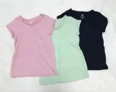 H&M　半袖Tシャツ　3枚セット　エイチアンドエム