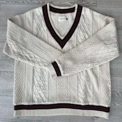 CAL O LINE /キャルオーライン　V-NECK TILDEN