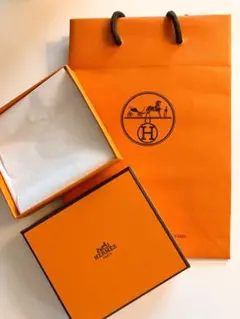 HERMES エルメス ショップ袋 バスティア 空箱