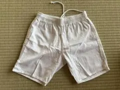 お祭りホワイトショートパンツ 綿100%キッズ用