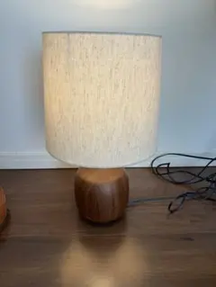 チーク　テーブルランプ　ビンテージ