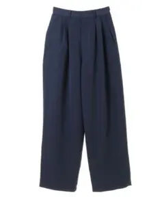 CLANE ヘリンボーンツータックパンツ