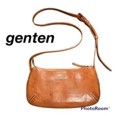 【美品】genten ゲンテン トスカ コンパクトショルダーバッグ