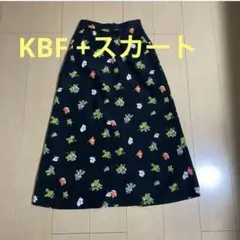 KBF フラワー　スカート　夏　春